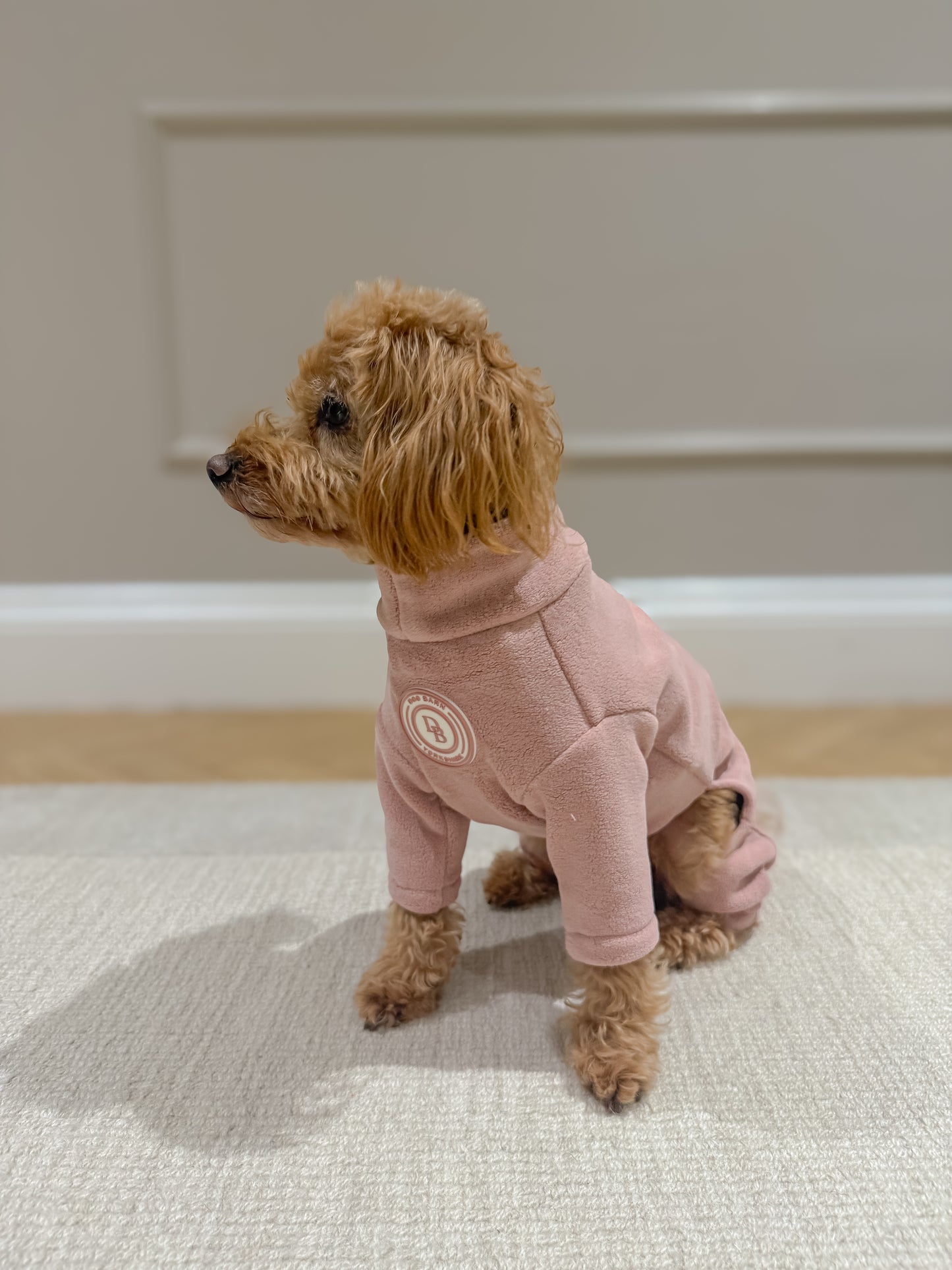 Blush Petal Fleece Suit