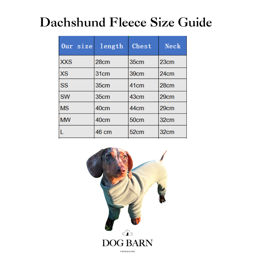 Barley Vale Dachshund Fleece