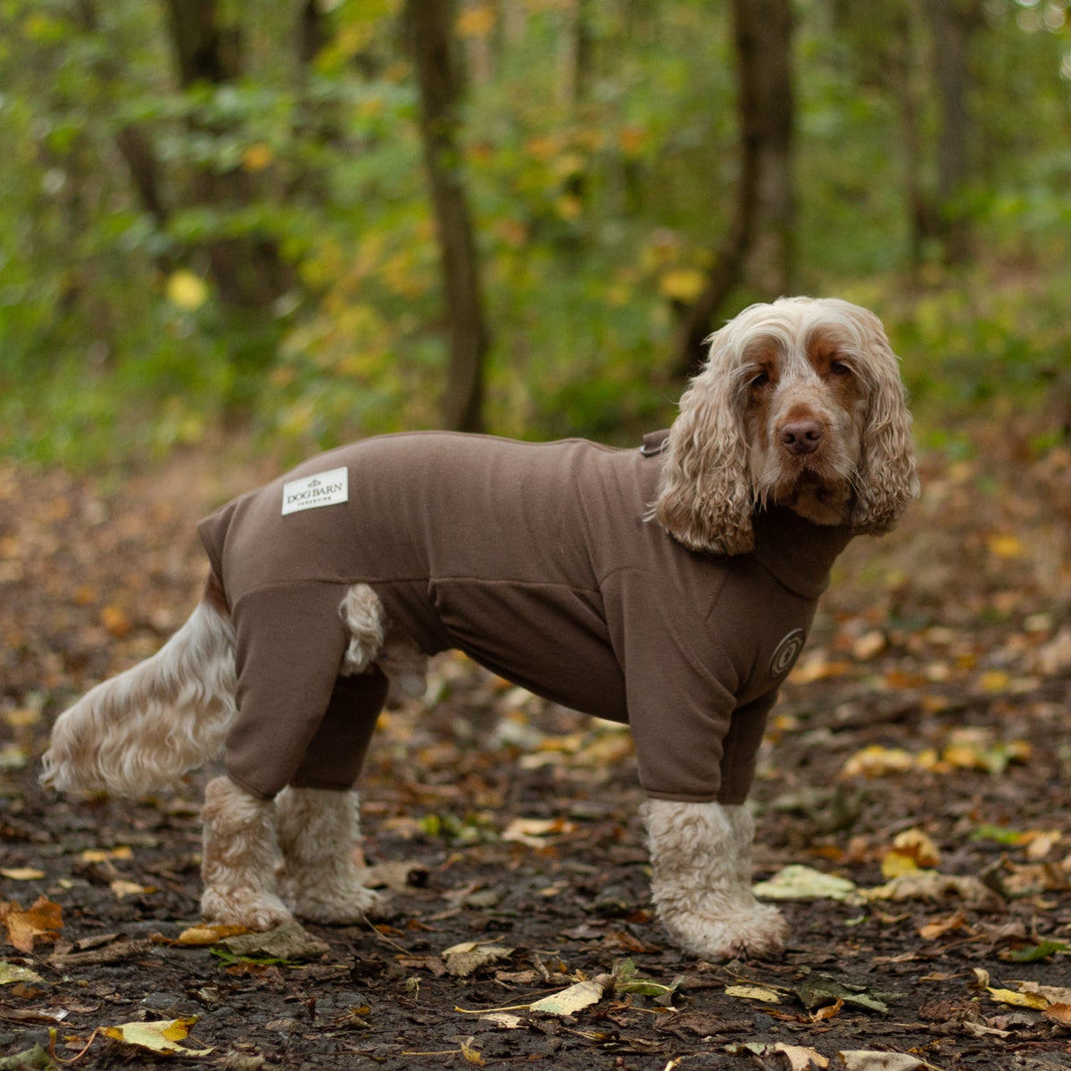 Chestnut Trail 4-Legged Fleece Suit (Zip Up)