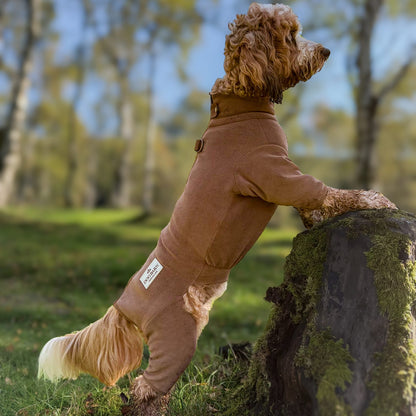 Chestnut Trail 4-Legged Fleece Suit (Zip Up)