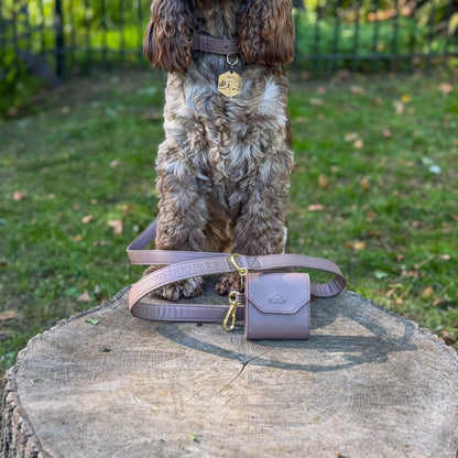 Chestnut Trail Heritage Leather Poo Bag Holder