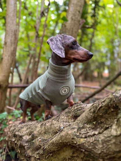 Forest Glade Dachshund Fleece
