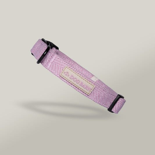 Blush Petal Tweed Collar