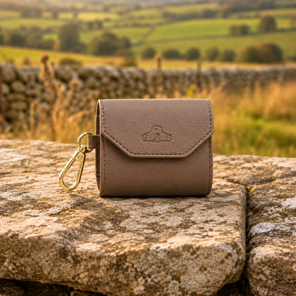 Chestnut Trail Heritage Leather Poo Bag Holder