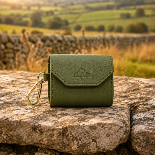 Forest Glade Heritage Leather Poo Bag Holder