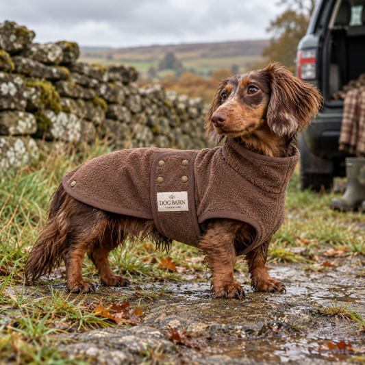 Dachshund Chestnut Drying Robe