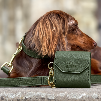Forest Glade Heritage Leather Poo Bag Holder