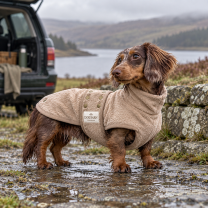 Dachshund Barley Vale Drying Robe